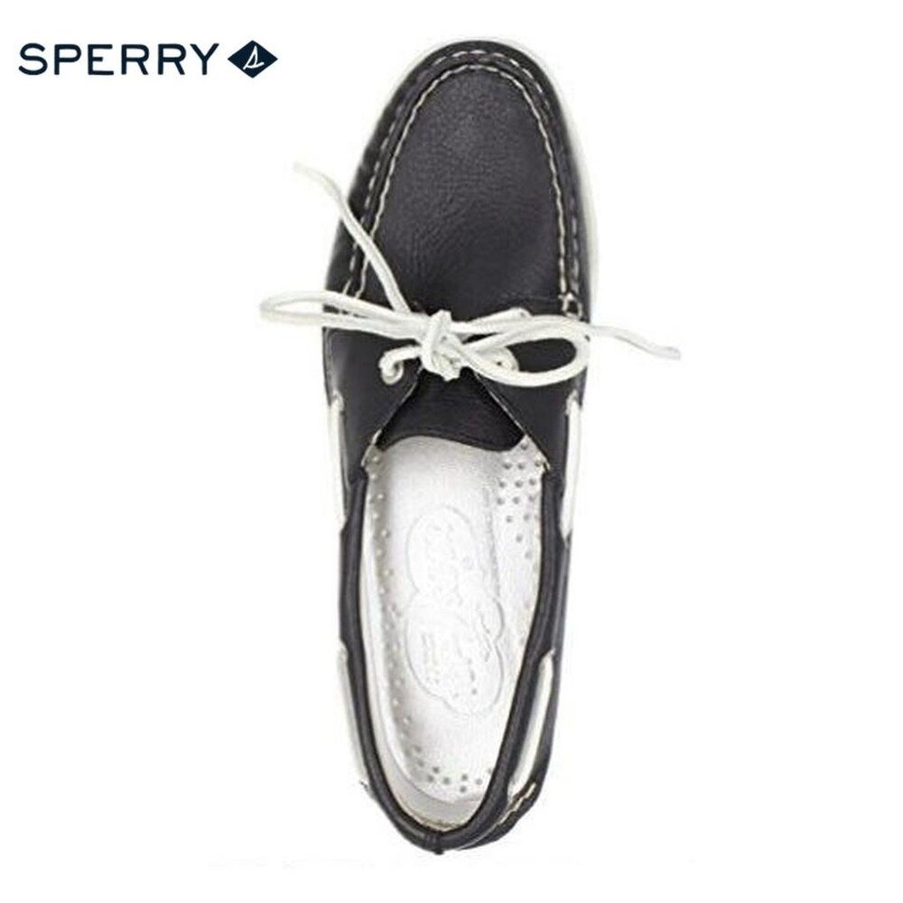 Sperry Women's Authentic Original™ Top-Sider 'Black Supersoft Leather'